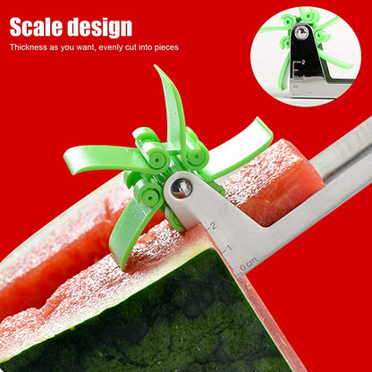 Watermelon Cutter – Stainless Steel Windmill Slicer – view 7