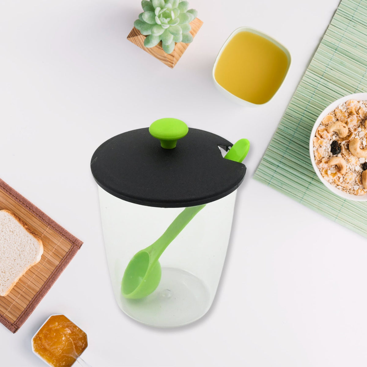 Revolving Spice Rack – 6-Piece Masala Container set – view 7