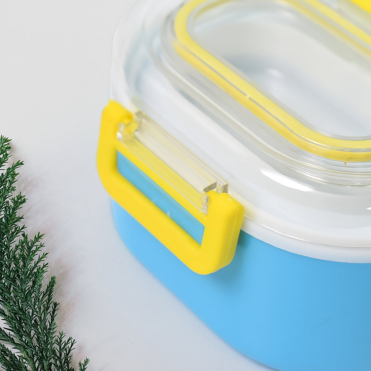 Kids Lunch Box – Durable Plastic with Spoon & Fork – view 6