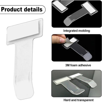 Fastag Holder for Car – Transparent Windscreen Card Stand – view 8