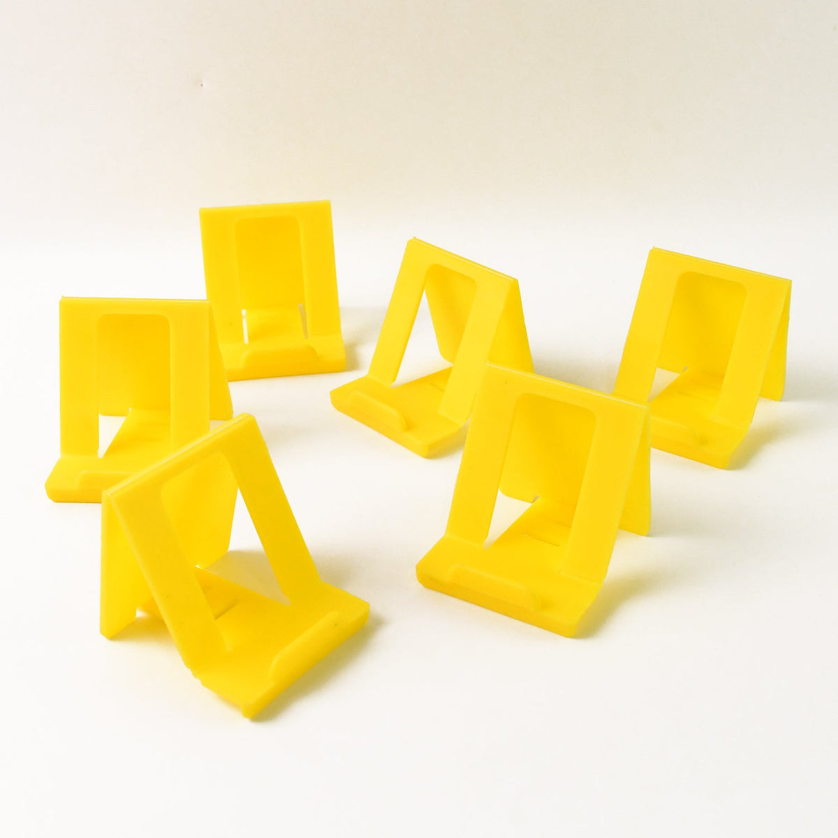 Plastic Mobile Phone Stand – Adjustable Foldable 6-Piece set – view 6