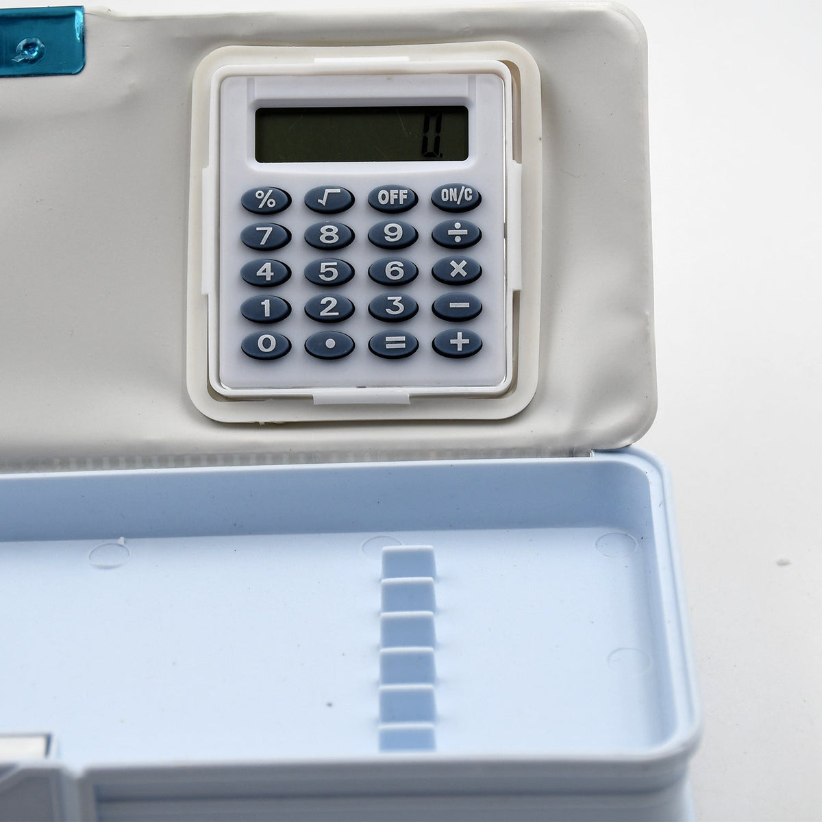 Magnetic Geometry Pencil Box – Dual Sharpener & Calculator – view 6