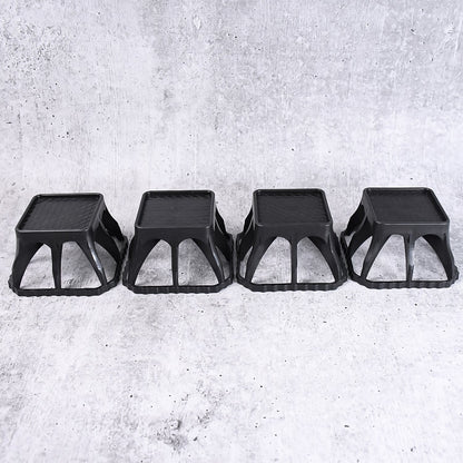 Washing Machine Stand – Durable Plastic 4 pcs set – alternate view