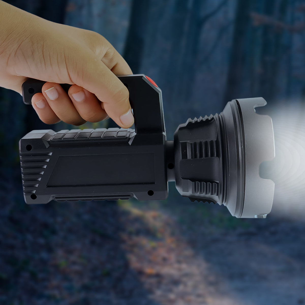 Rechargeable USB LED Hand Torch – Dual Light & Durable – detail view