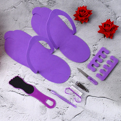 Pedicure Foot Care Kit – 9-Piece Professional set – detail view
