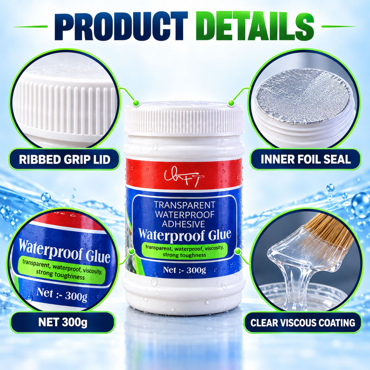 Waterproof Sealant Glue – Strong Leakage Protection 300g – view 7