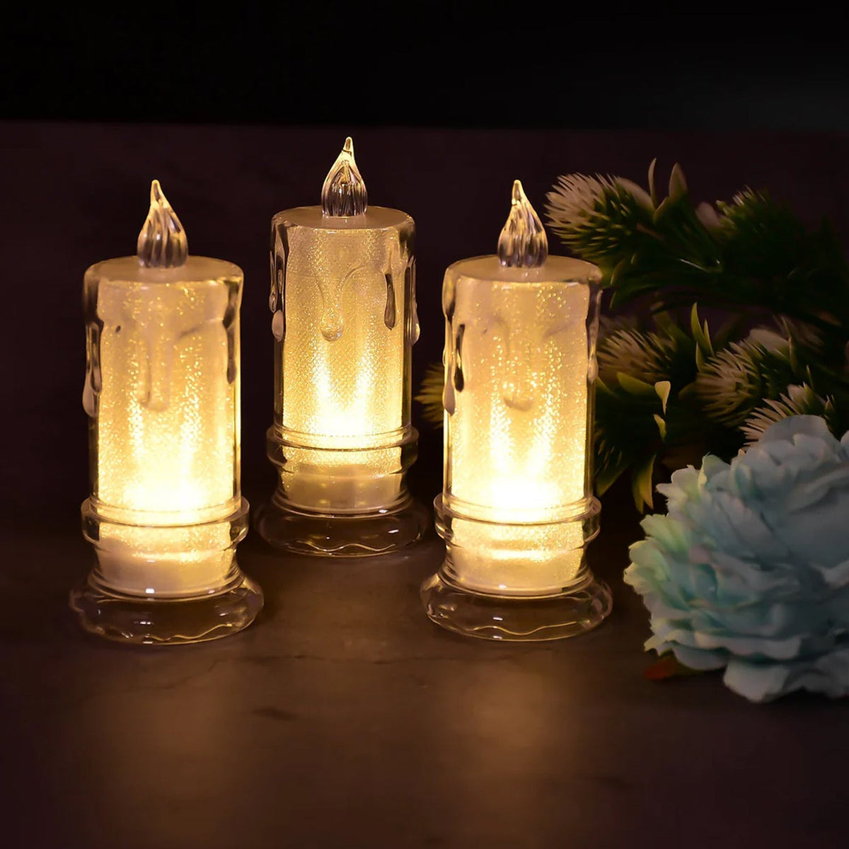 LED Tea Light Candle – Flameless Decor Light – detail view