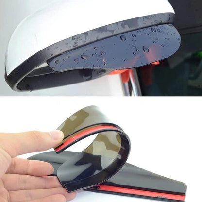 Car Rearview Mirror Rain Protector Anti-Glare All-Weather – side view
