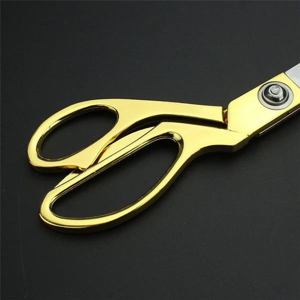 Tailoring Scissors – Professional Golden Stainless Steel – alternate view