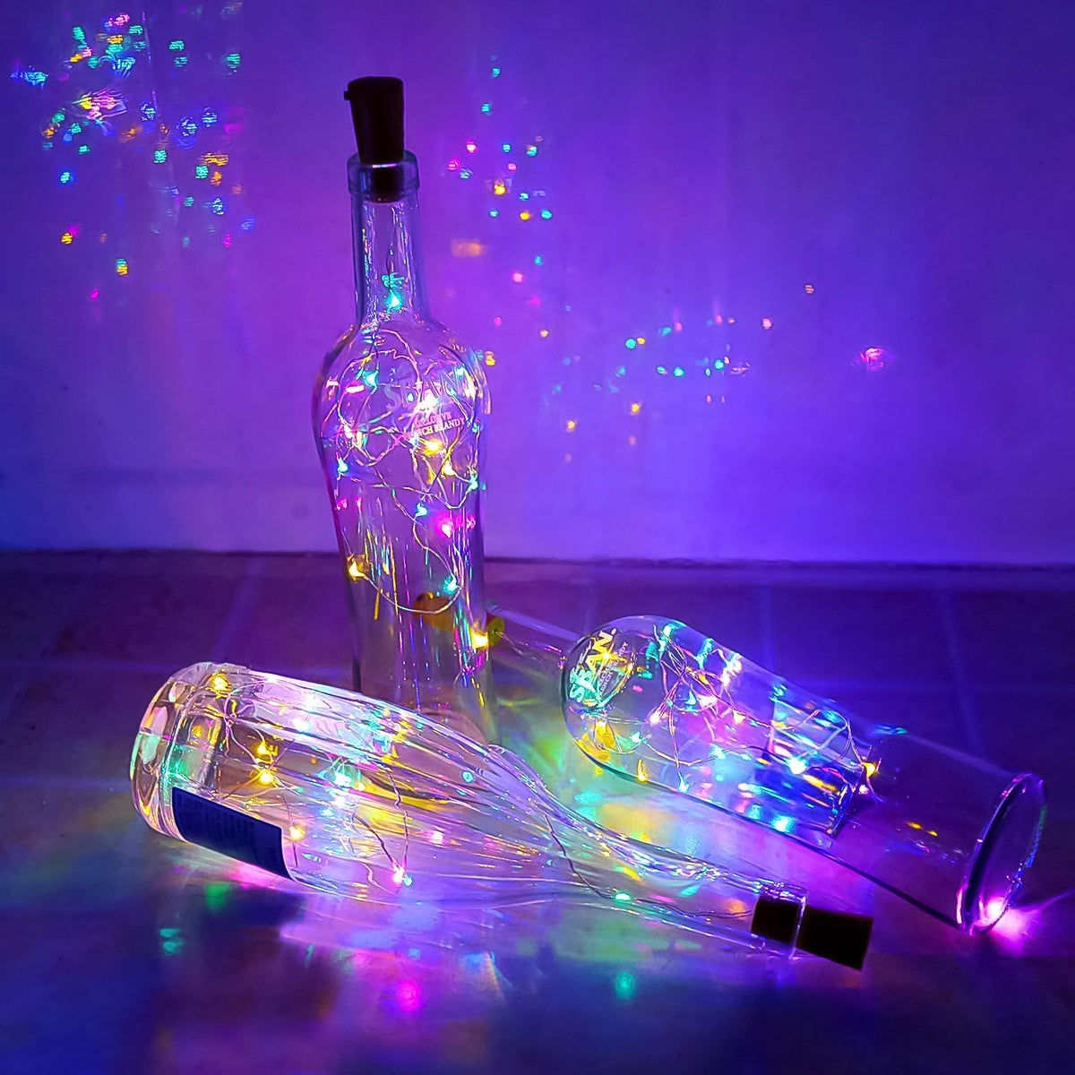 Bottle Cork Lights – Multi-Color LED String Light – view 6