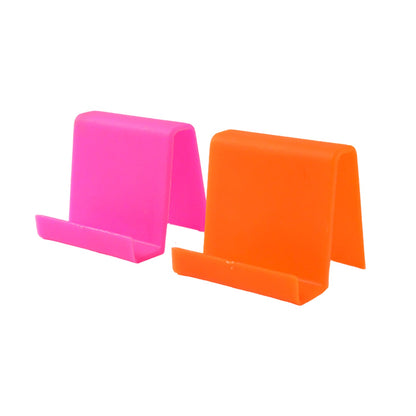 Mobile Phone Stand – Durable Plastic with Angled Support (2 – alternate view