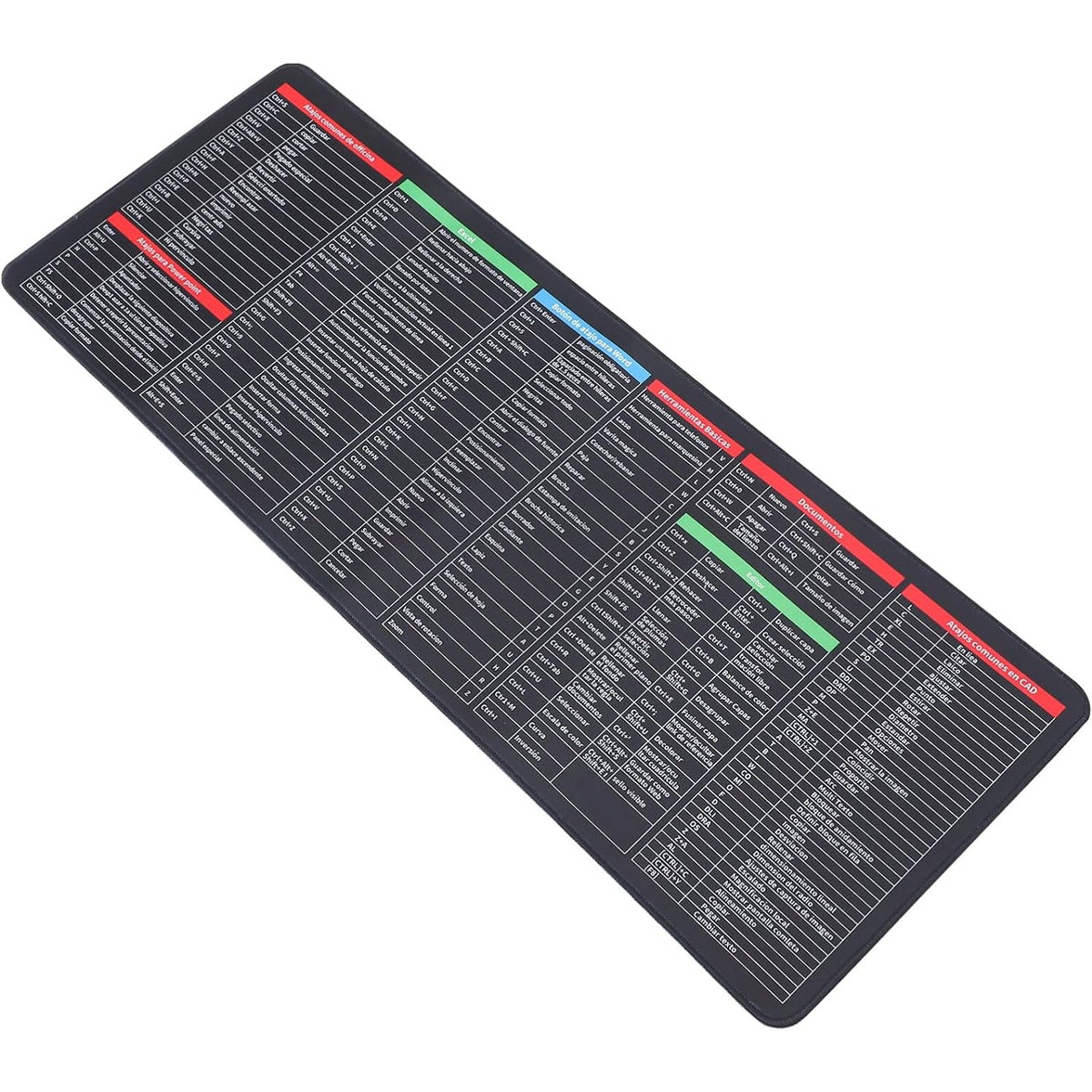 Shortcut Keyboard Mat – Large Anti-Slip Desk Pad – view 6