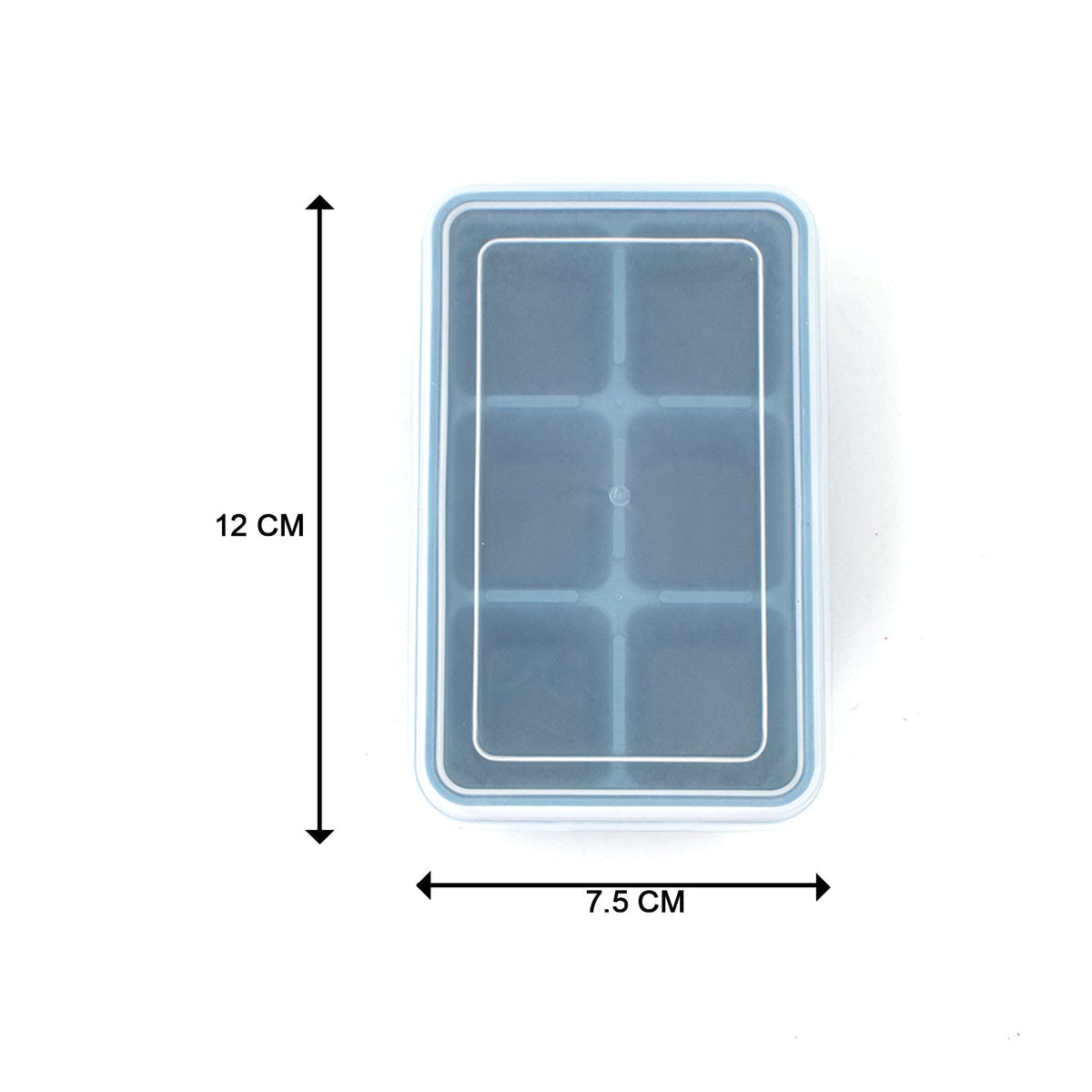 Silicone Ice Tray – Flexible 6-Grid Ice Maker for Home – view 7
