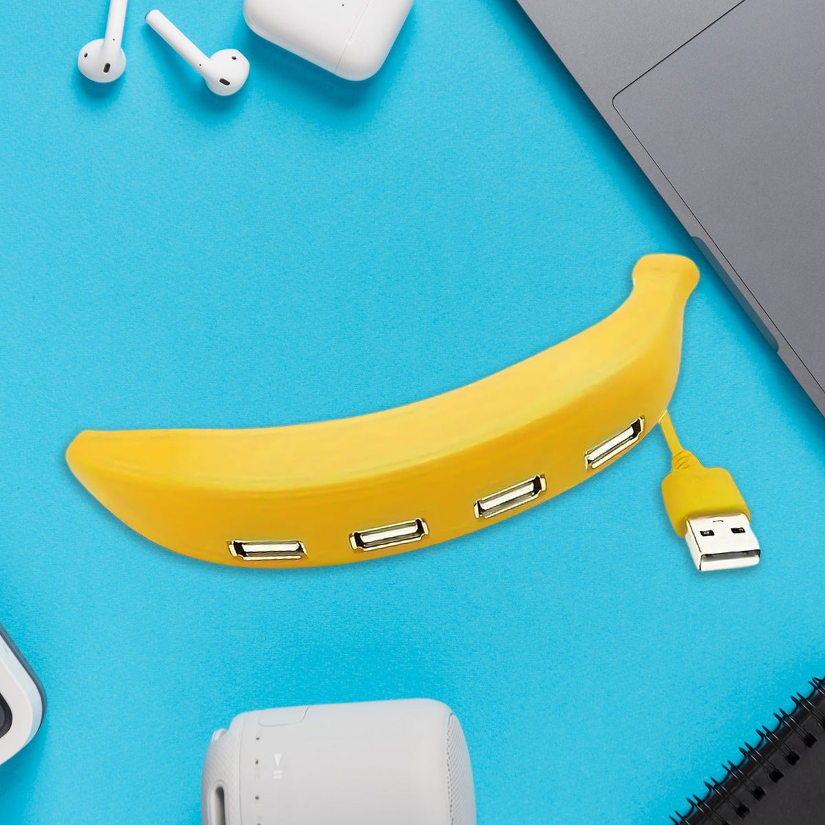 Banana Shape USB Hub – 4-Port 2.0 Splitter – view 6
