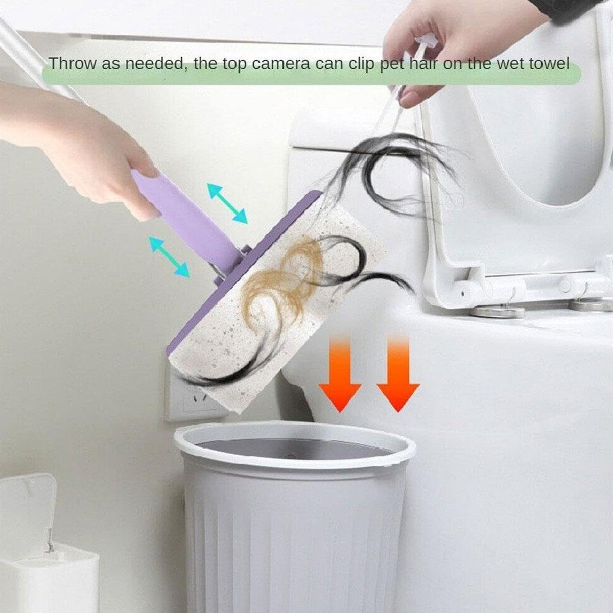 Mini Mop with Automatic Cloth Change & Push-Pull Handle – view 8