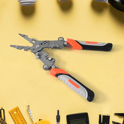 Wire Stripper Pliers 8-in-1 – Ergonomic Soft Grip Multi-Tool – alternate view