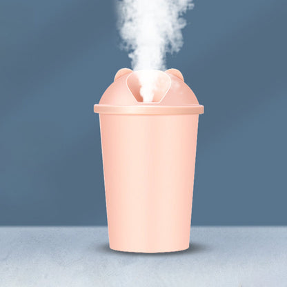 USB Humidifier – Cute Bear LED Air Mist Diffuser for Home