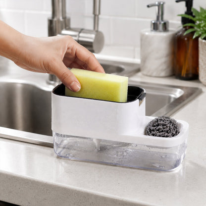 Dish Soap Dispenser & Sponge Holder – Compact & Durable – view 7