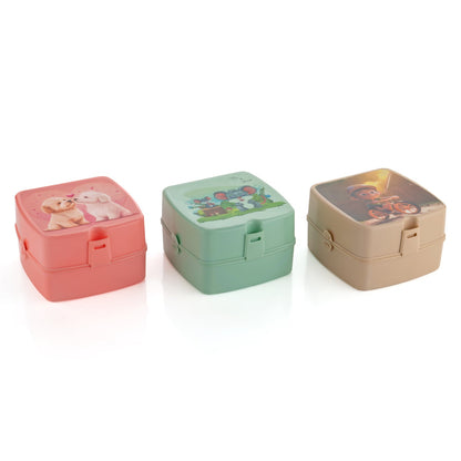 Double Layer Lunch Box – 4-Compartment Tiffin – view 6