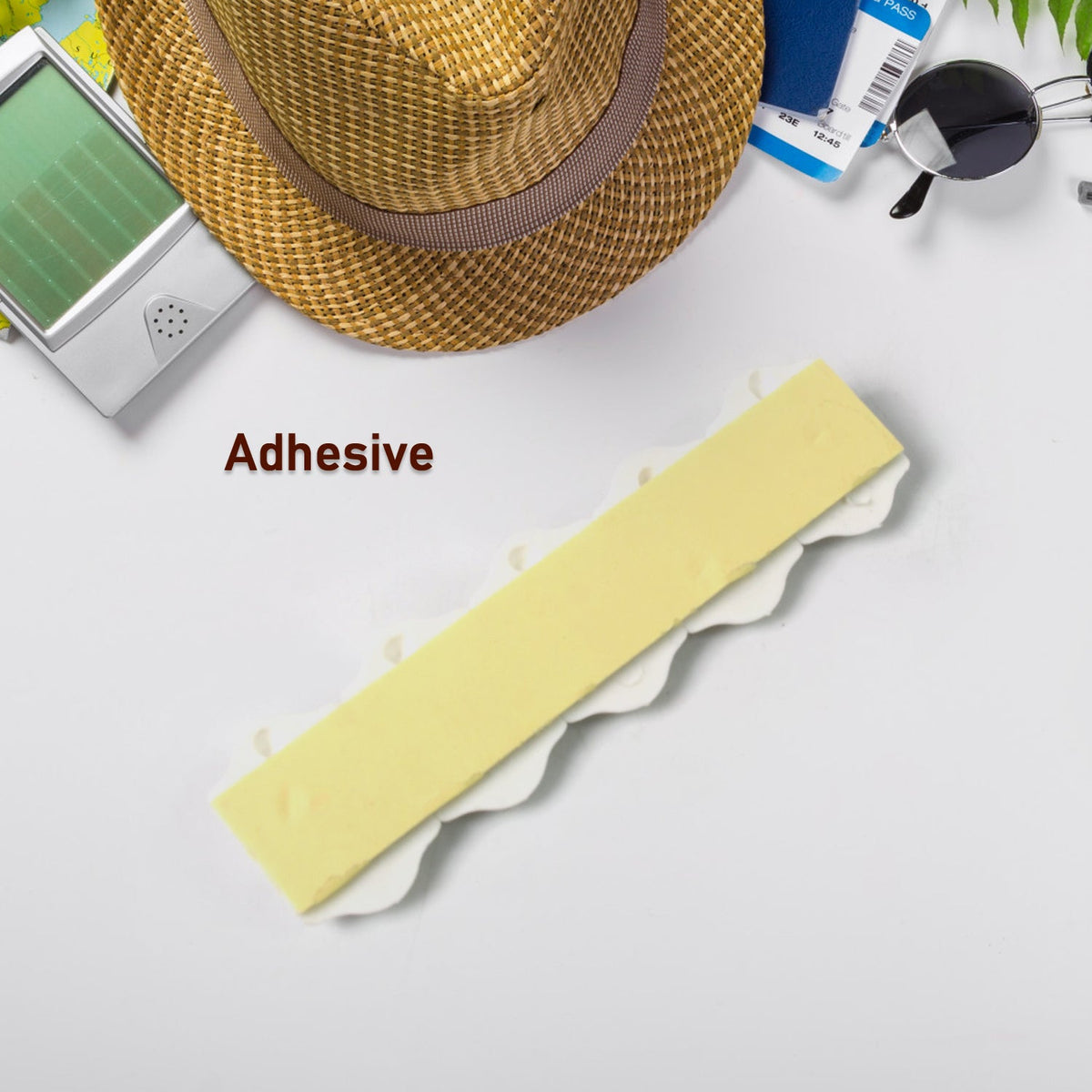 Adhesive Wall Hooks – Strong Drill-Free set of 10 – detail view