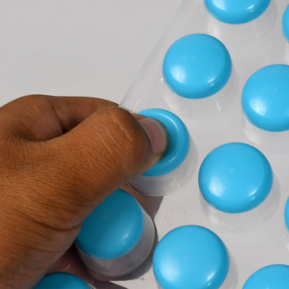 Round Silicone Ice Cube Tray – Smart Push Out Mini Ice – view 7