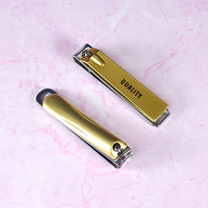 Folding Nail Clippers – Stainless Steel Portable with File – view 6