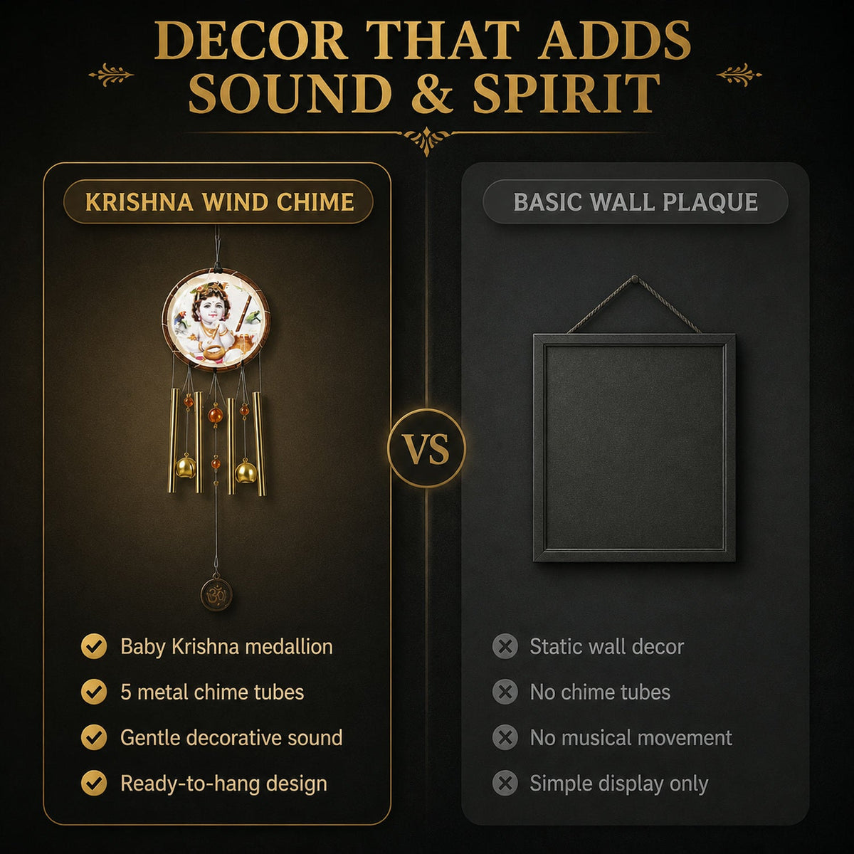 Krishna Dream Catcher Wind Chime – Spiritual Melody Decor – view 7