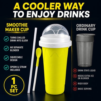 Frozen Smoothies Maker Cup – Double Layer Slushy – view 8