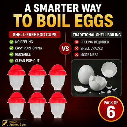 Nonstick Egg Boiler Cooker – Perfect Shell-Free Eggs – view 9