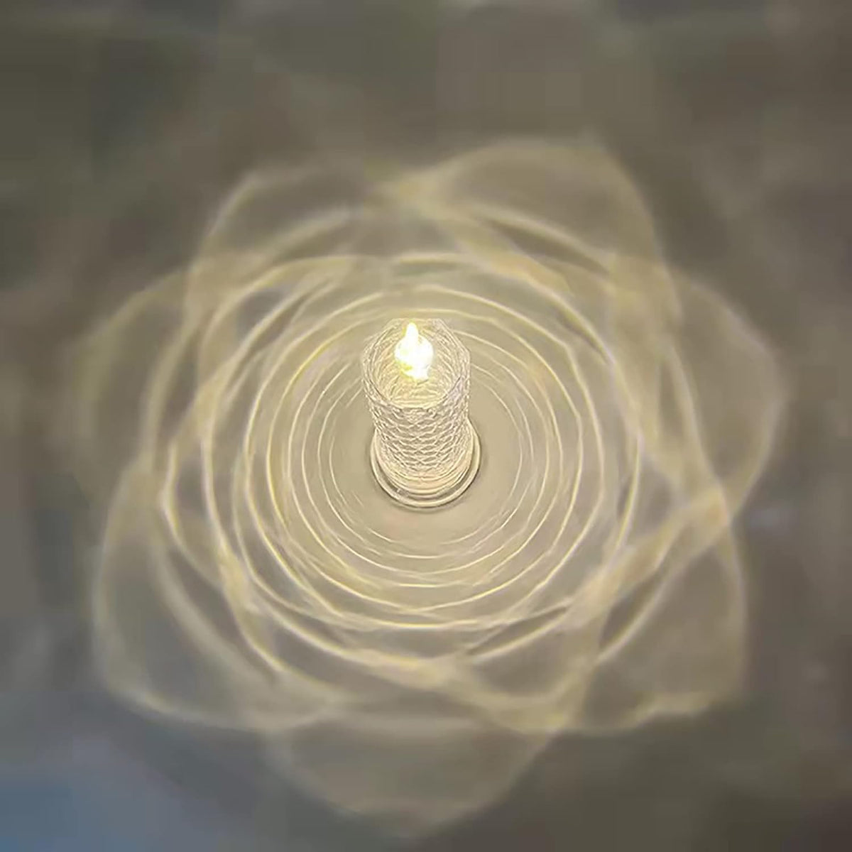 LED Rose Candle – Flameless Acrylic Decorative Lights – view 7