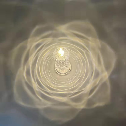 LED Rose Candle – Flameless Acrylic Decorative Lights – view 7
