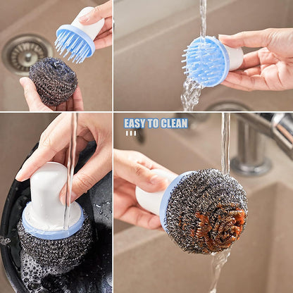 Dish Cleaning Brush – Multifunctional Palm Scrubber – view 7