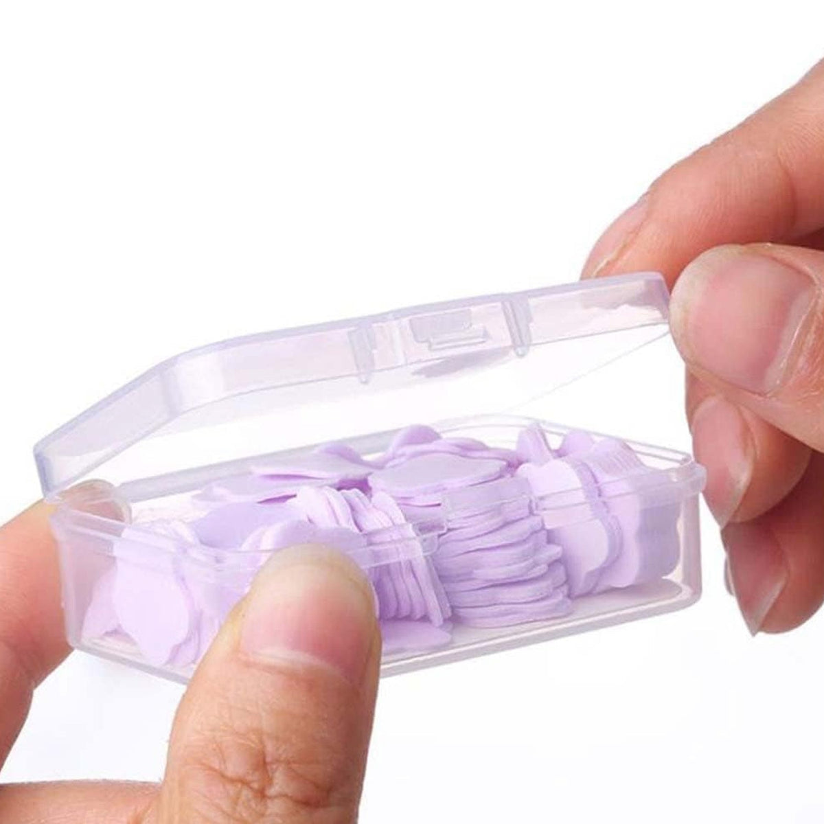 Travel Soap Sheets – 100 Flower-Shaped – alternate view