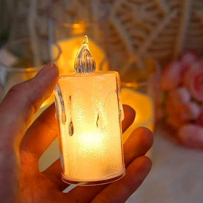 Diwali LED Candle – Crystal Glitter Light for Home Decor – view 6