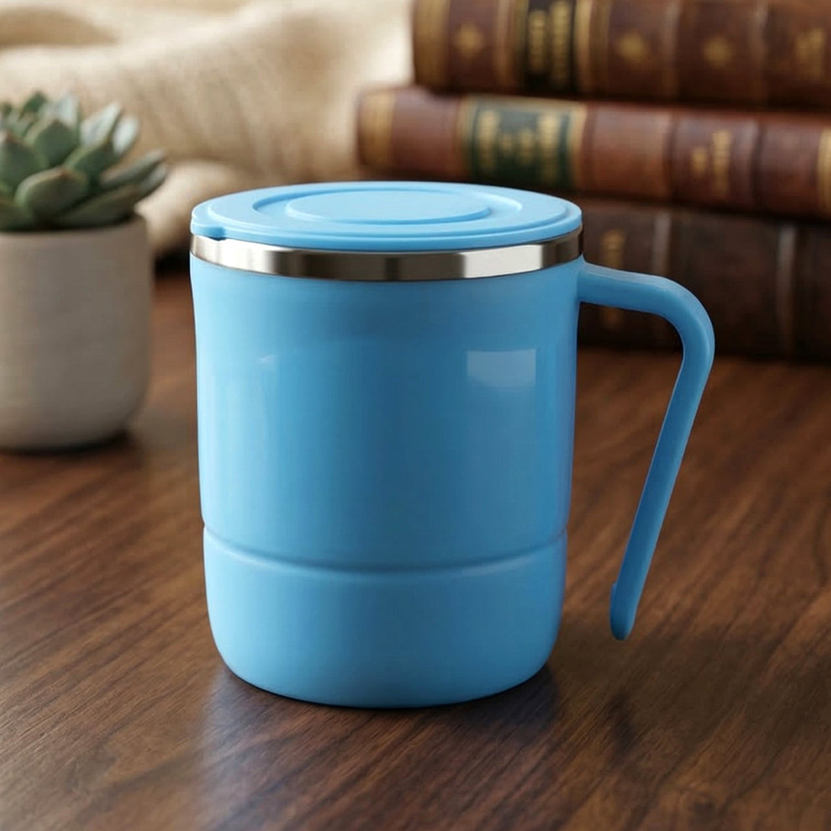 Insulated Coffee Mug – Stainless Steel, Leakproof – view 6