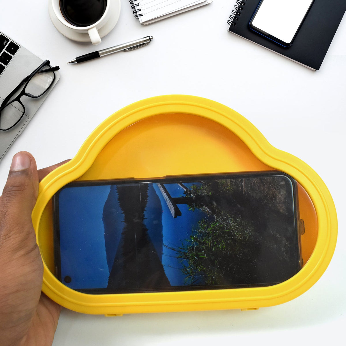 Waterproof Phone Holder – Wall Mount, 360° Rotate – view 7