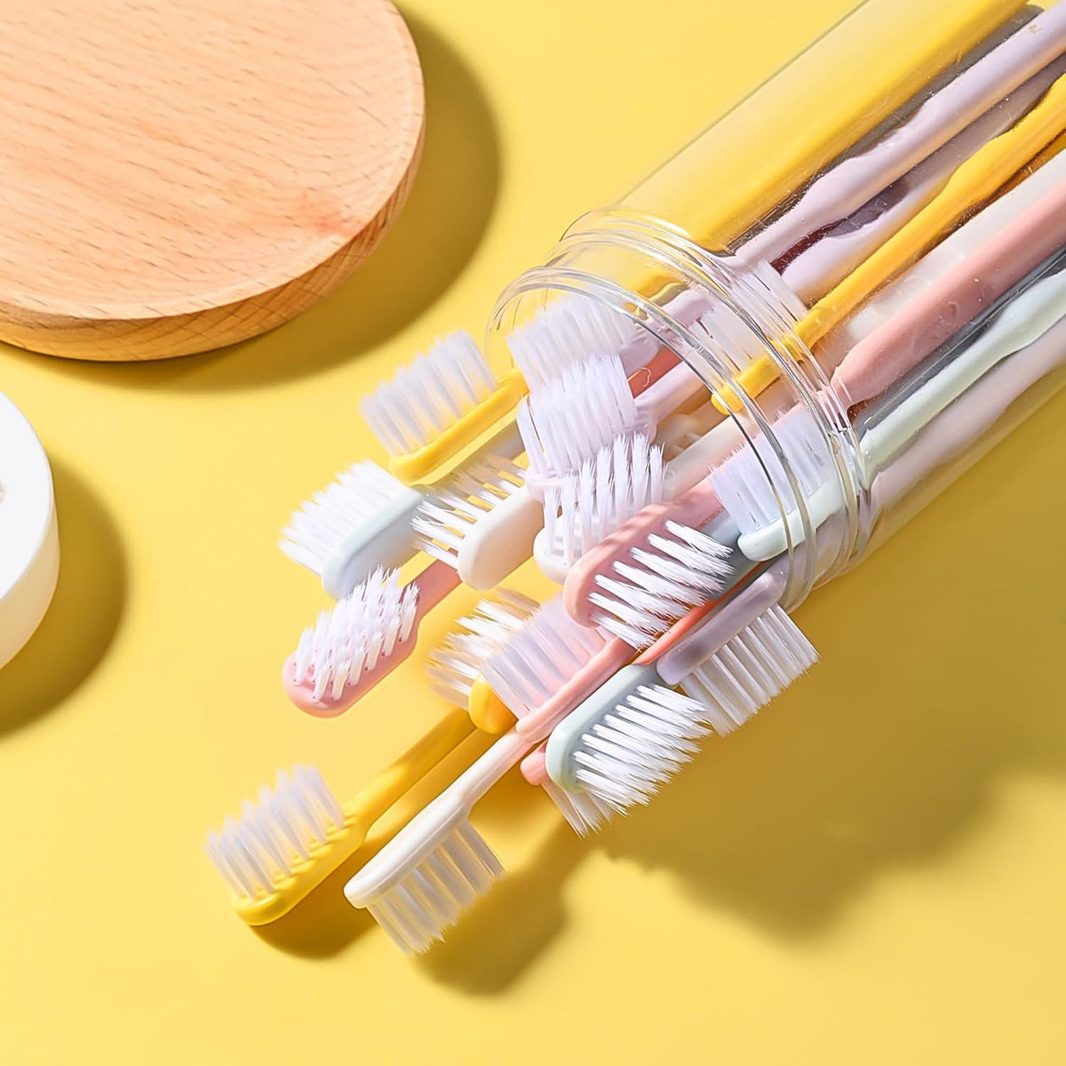 Soft Plastic Toothbrush set – 20 pcs with Travel Box – view 7
