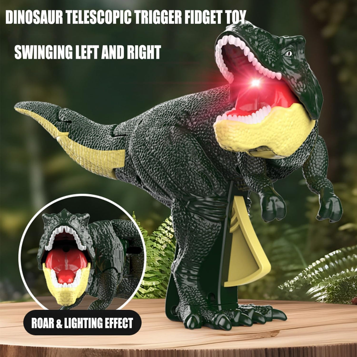 Dinosaur Roaring Toy – Interactive Sound & Light Model – view 7