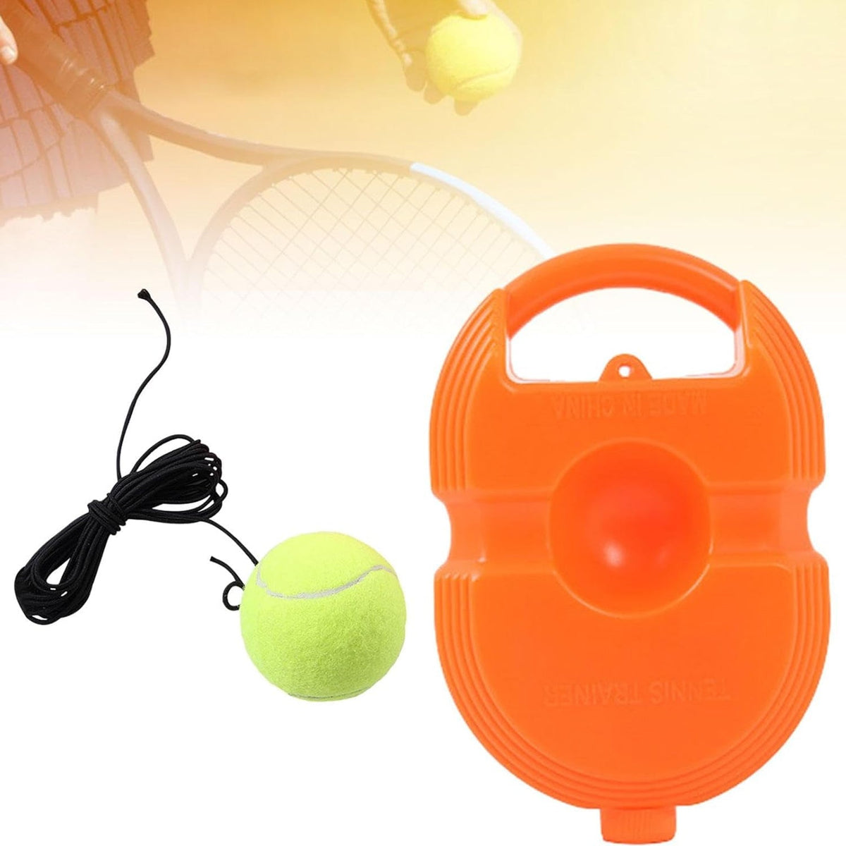 Tennis Rebound Trainer – Solo Practice Gear – detail view