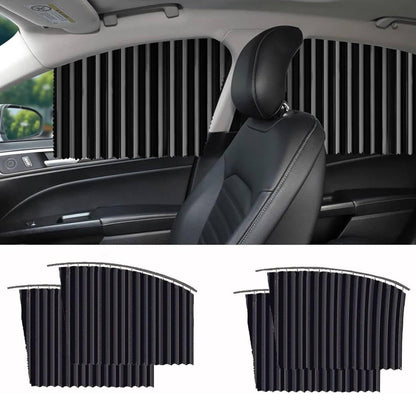 Car Window Sunshade – 4 pcs Magnetic set for UV & Privacy – alternate view