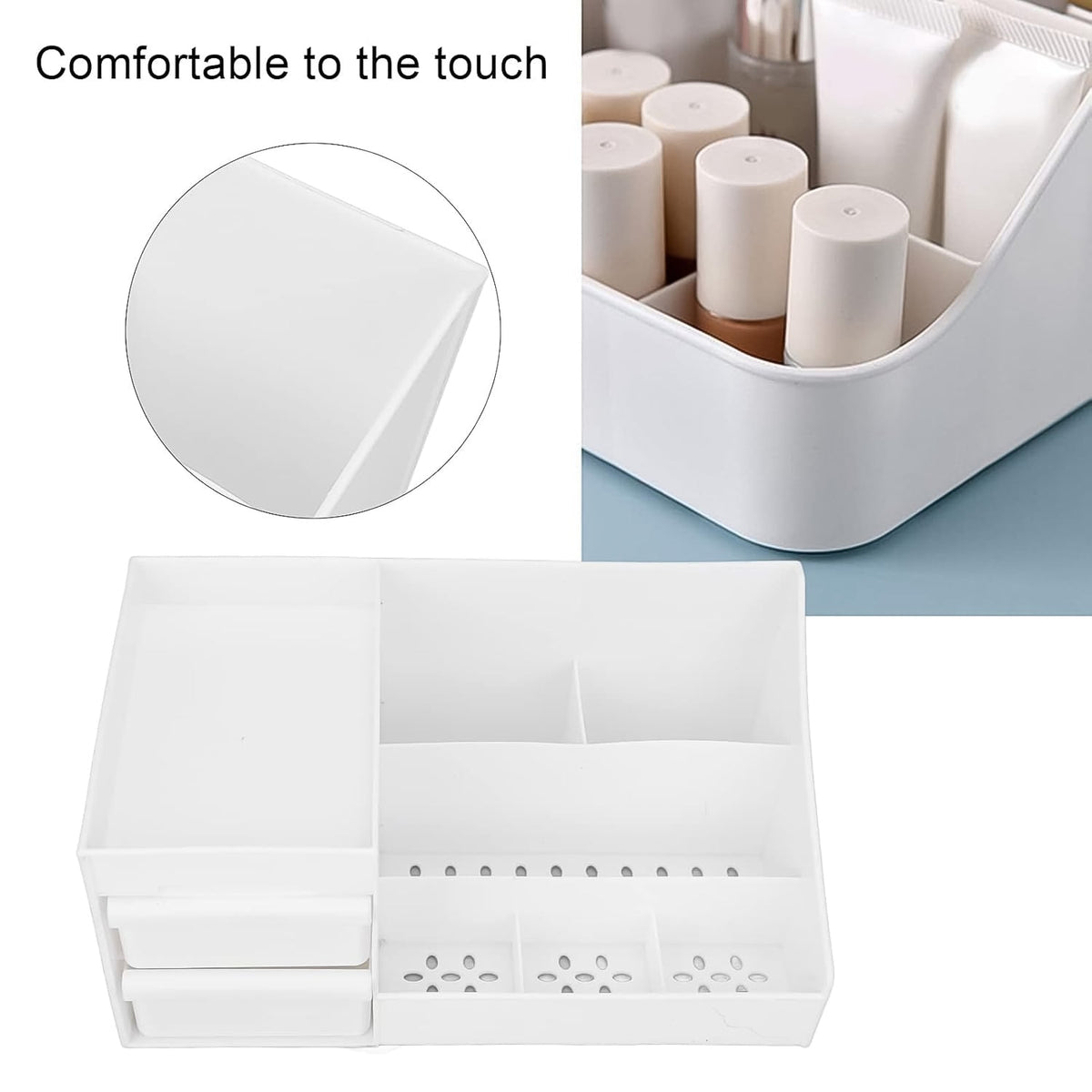 Desktop Cosmetic Storage Box – Large Capacity 9 Compartments – view 6
