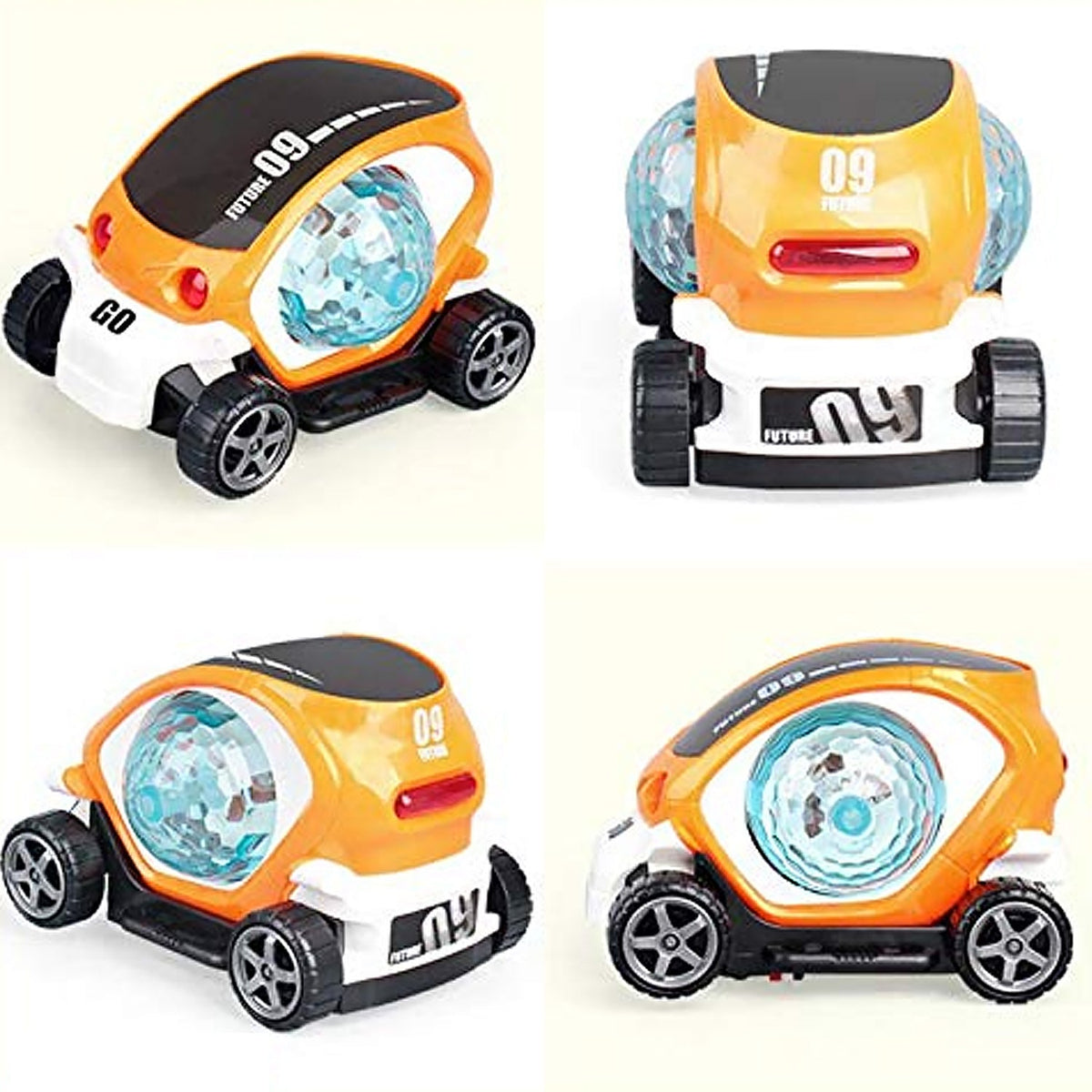 Rotating Stunt Car Toy – 360° Bump & Go Fun – view 6