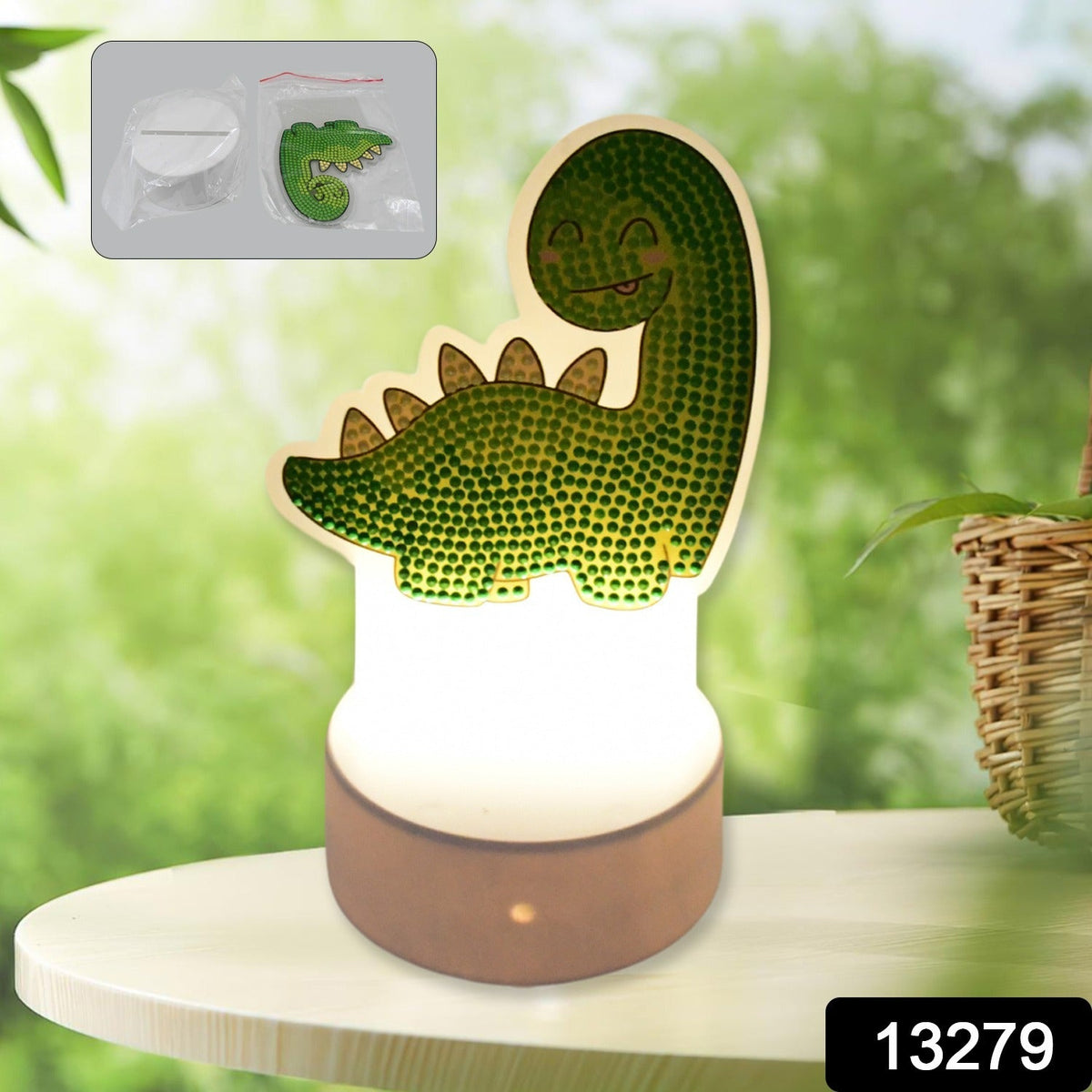 Kids Night Light – Cute Desk Lamp for Toddler Bedroom – side view