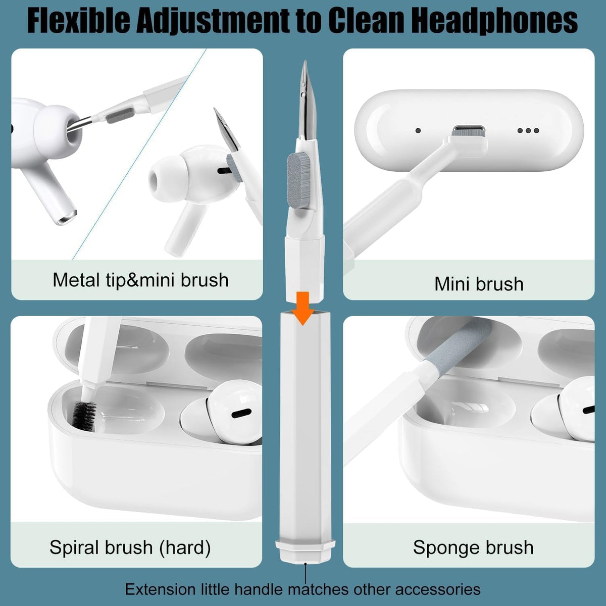 Electronics Cleaning Kit – 20-in-1 Multi-Device Tool – view 9