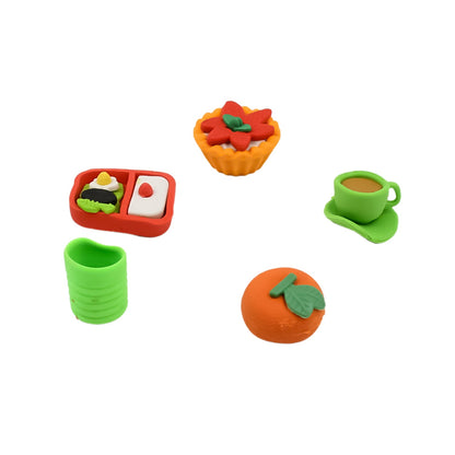 3D Erasers for Kids – Fun & Colorful Novelty set – alternate view