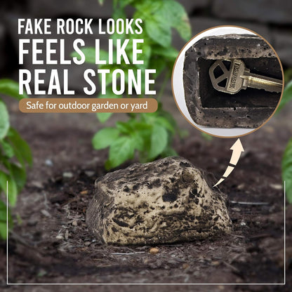 Fake Rock Key Hider – Discreet Outdoor Key Storage – view 6