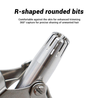 Nose Hair Remover – Painless Stainless Steel with Metal Case – view 8