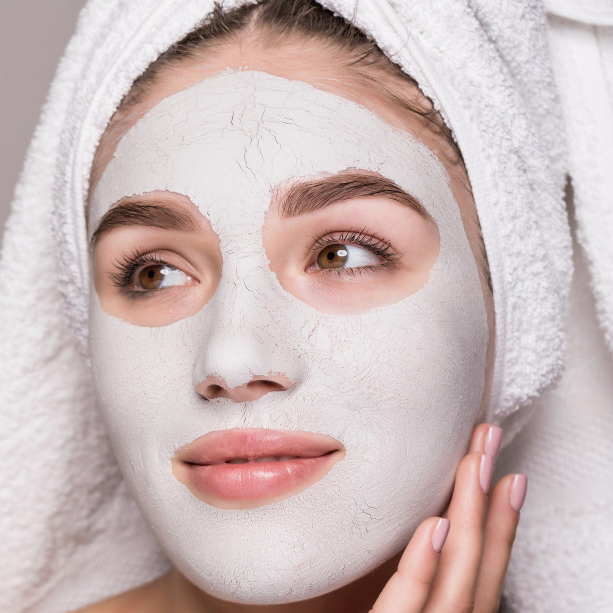 Silicone Mask Brush – Dual-Ended Face Skincare Tool – detail view