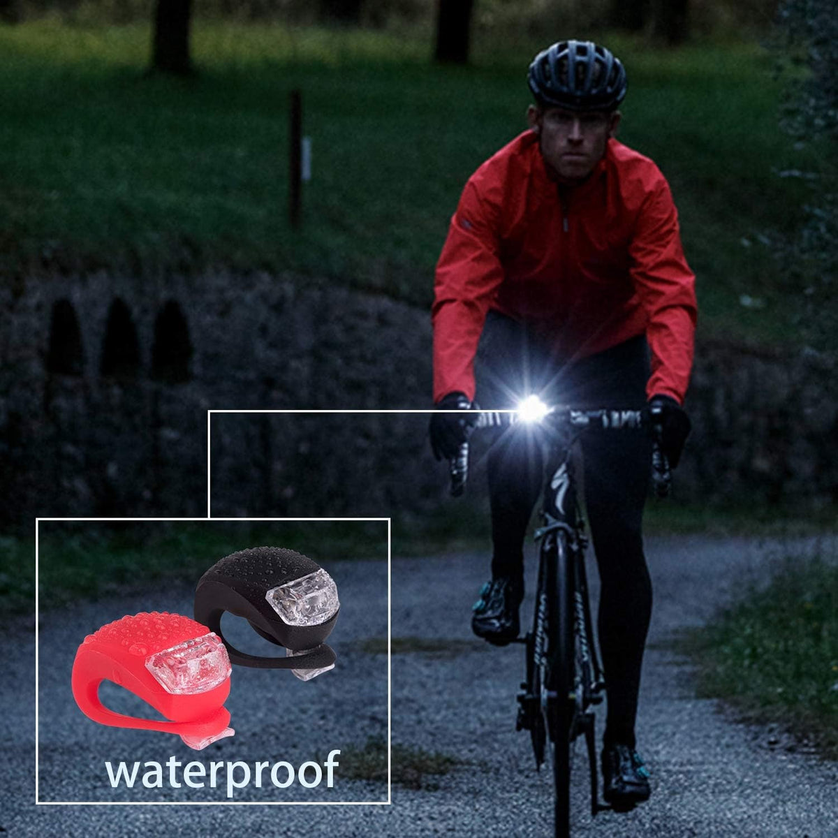 Bike Light set – Waterproof LED Cycle Lights – view 10