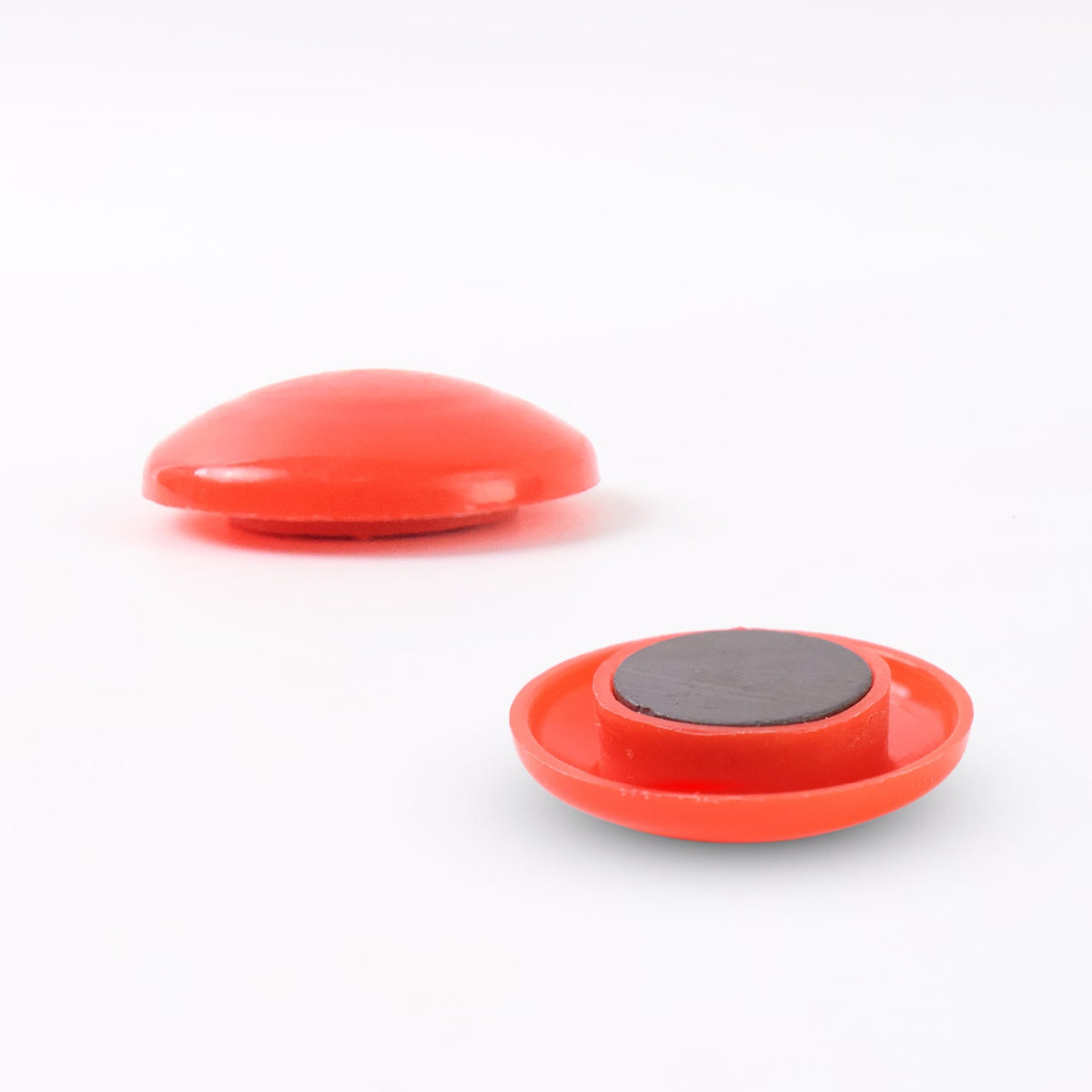 Red Magnetic Board Button – Strong Hold & 30mm Diameter – alternate view